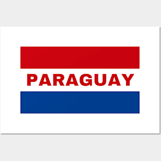 Paraguay Flag Colors Posters and Art